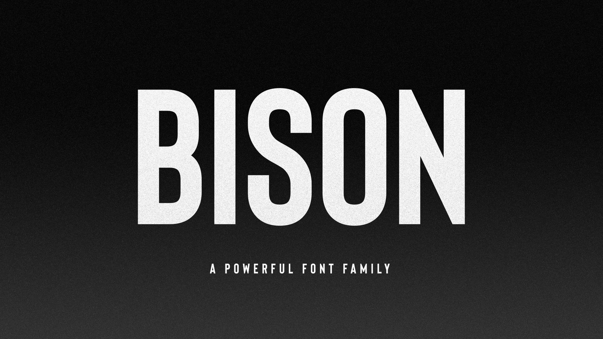 Bison Font Family