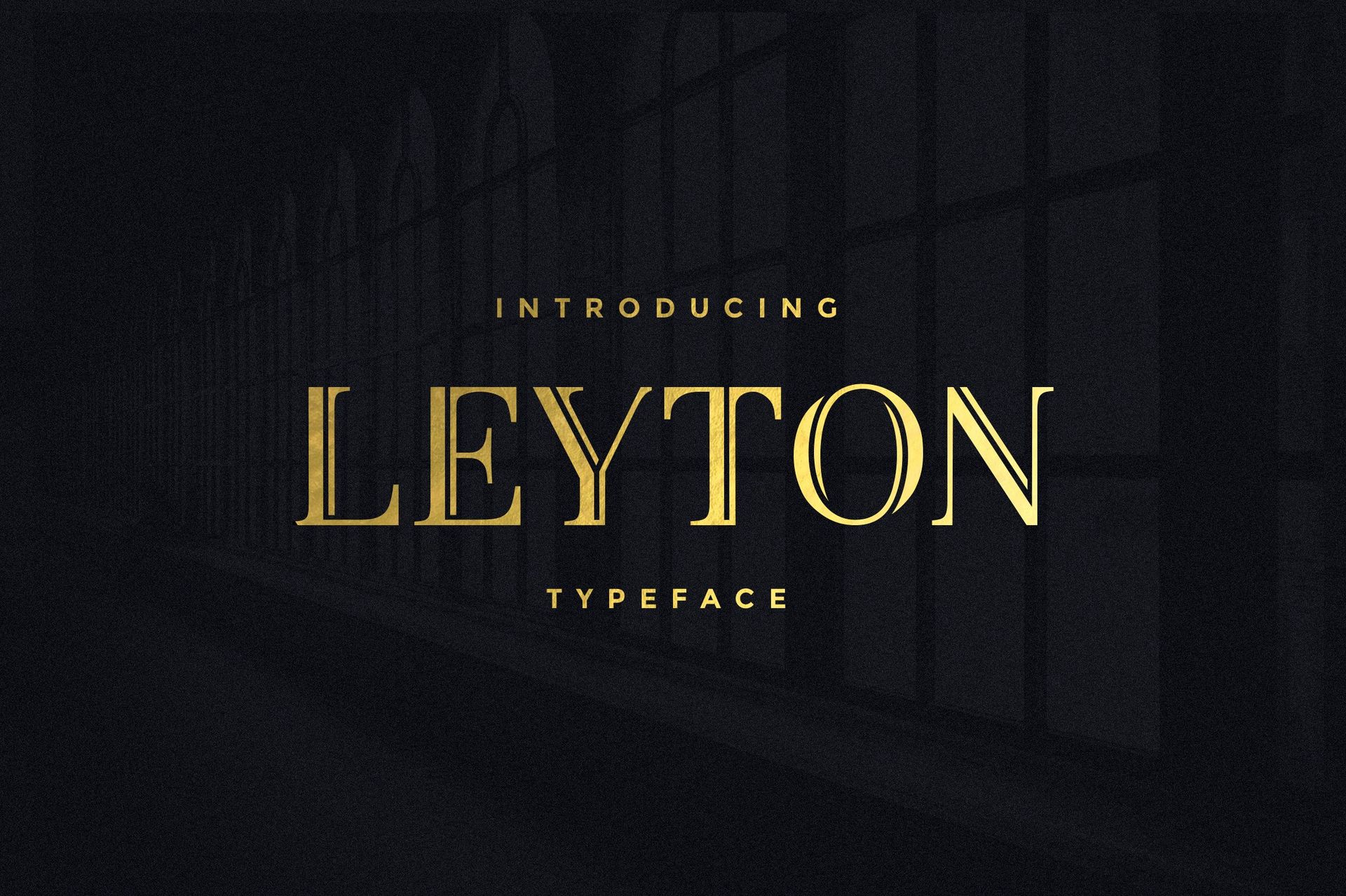 Leyton Typeface