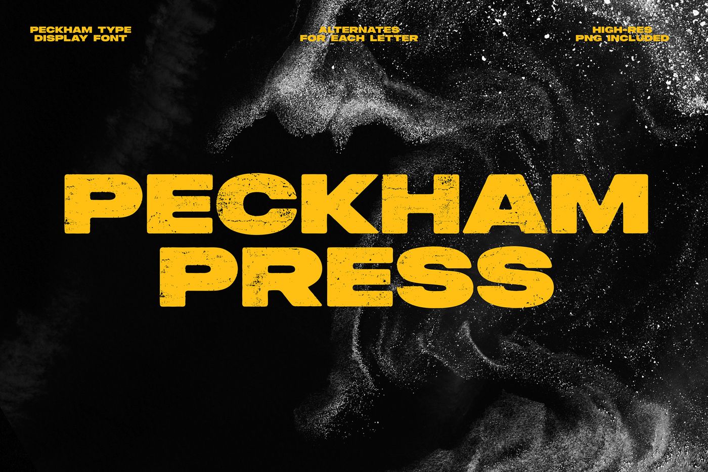 Peckham Press Specimen